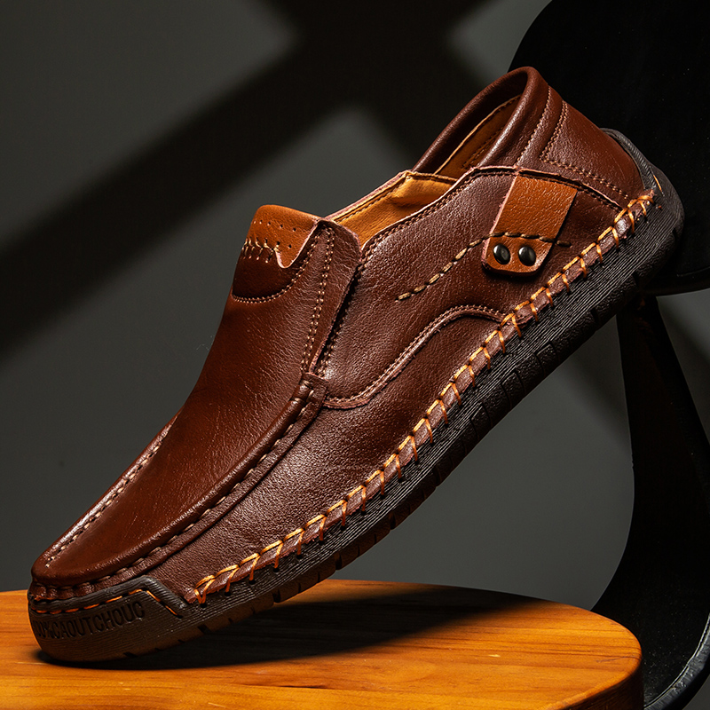 Men'S Shoes Clearance Sale - Hand gefertigte Leder Herren schuhe lässig