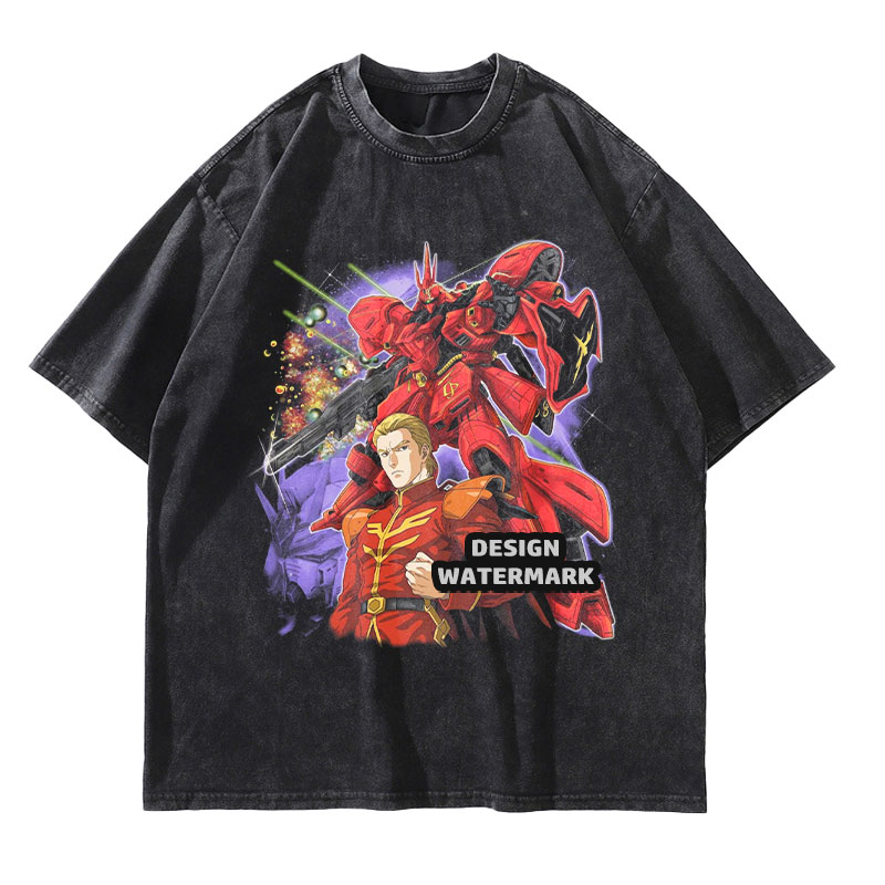 Men'S Shoes Xl - Anime Sazabi Gundam T-Shirts Mobile Suit