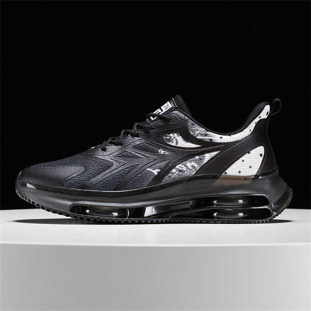 Men'S Shoes Size 43 In Us - Rutschfeste Dunkelschwarze Tennis-Langstiefel Herrenstiefel Schuhe Sneakers