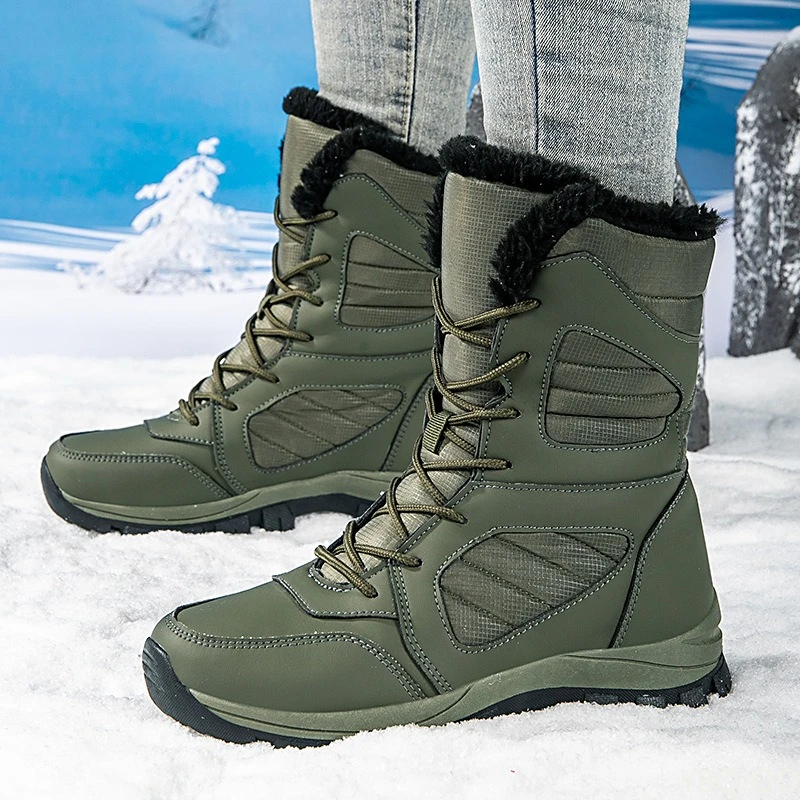 Winter-High-Top, dicke, kälteb – Men'S Shoes Water Resistant Bewertung und Preis