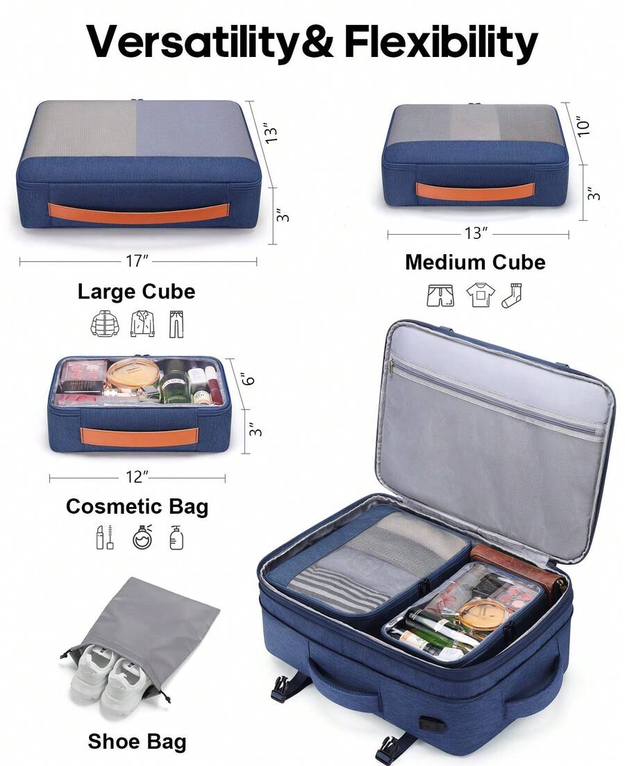 5-teiliger Reiserucksack, Hand – Men'S Shoes Water Resistant Bewertung und Preis