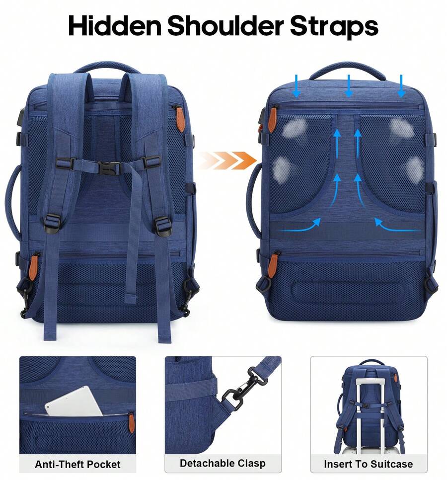 5-teiliger Reiserucksack, Hand – Men'S Shoes Water Resistant Bewertung und Preis