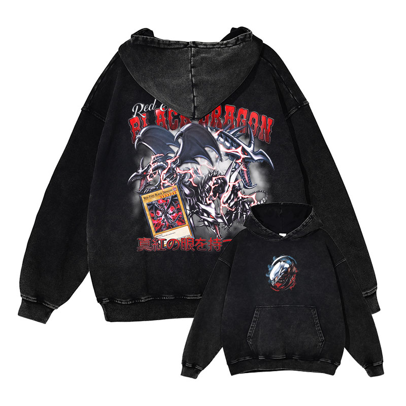 Yu Gi Oh Hoodies Blue Eyes Dra – Men'S Shoes Xl Bewertung und Preis