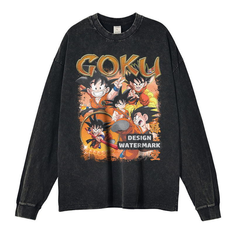 Anime Dragon B-Ball Langarm-T- – Men'S Shoes Xl Bewertung und Preis
