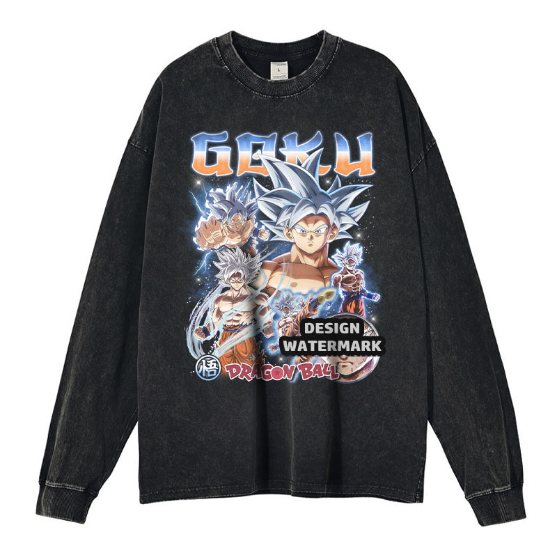 Anime Dragon B-Ball Langarm-T- – Men'S Shoes Xl Bewertung und Preis