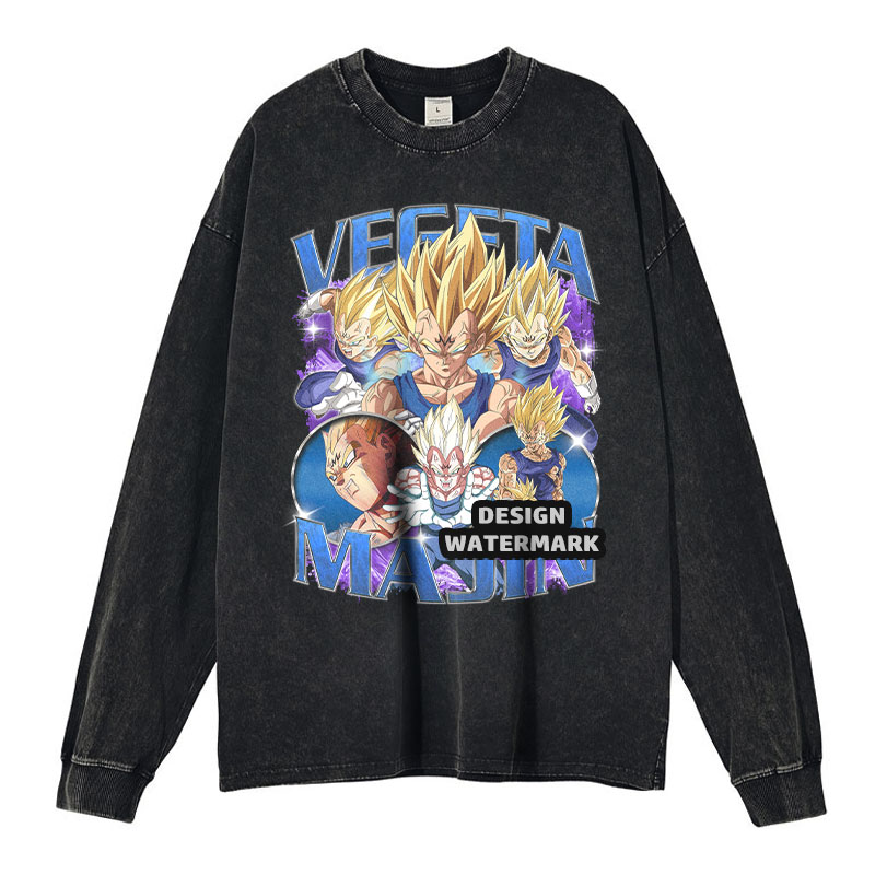 Anime Dragon B-Ball Langarm-T- – Men'S Shoes Xl Bewertung und Preis