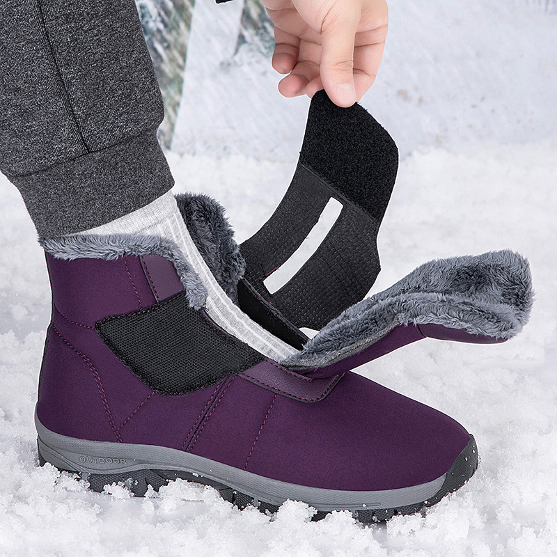 Winter-Damen-Schneestiefel mit – Men'S Shoes Diabetic Bewertung und Preis