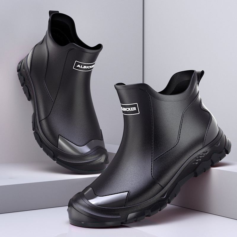 Kurze Regenstiefel für Herren, – Men'S Shoes Water Resistant Bewertung und Preis