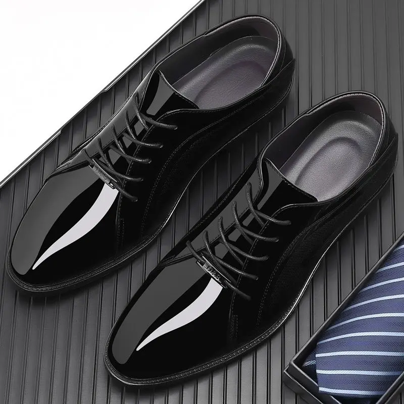 Helles Obermaterial, schwarzer – Men Shoes Clearance Bewertung und Preis