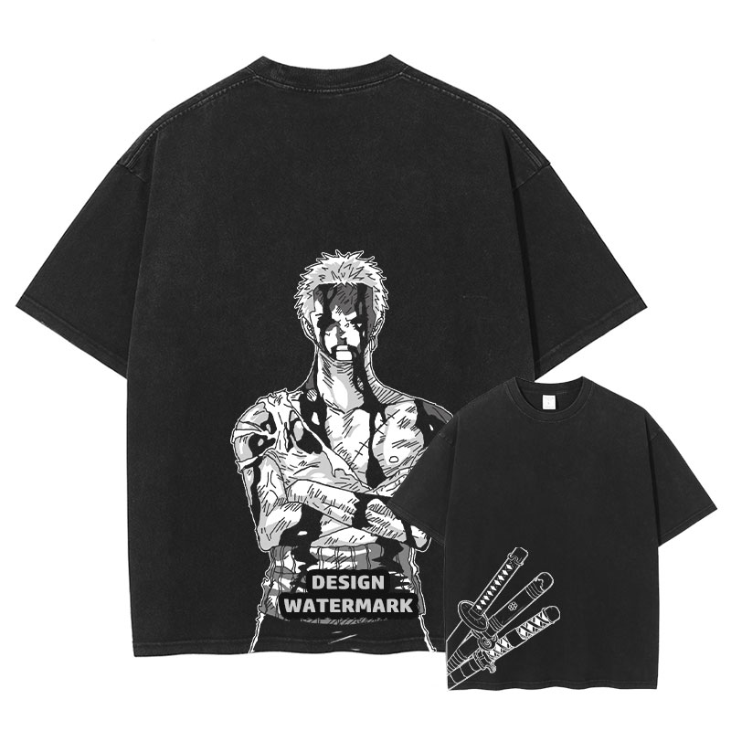Roronoa Zoro T-Shirts Anime O- – Men'S Shoes Xl Bewertung und Preis