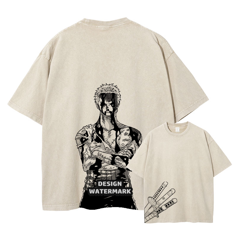 Roronoa Zoro T-Shirts Anime O- – Men'S Shoes Xl Bewertung und Preis