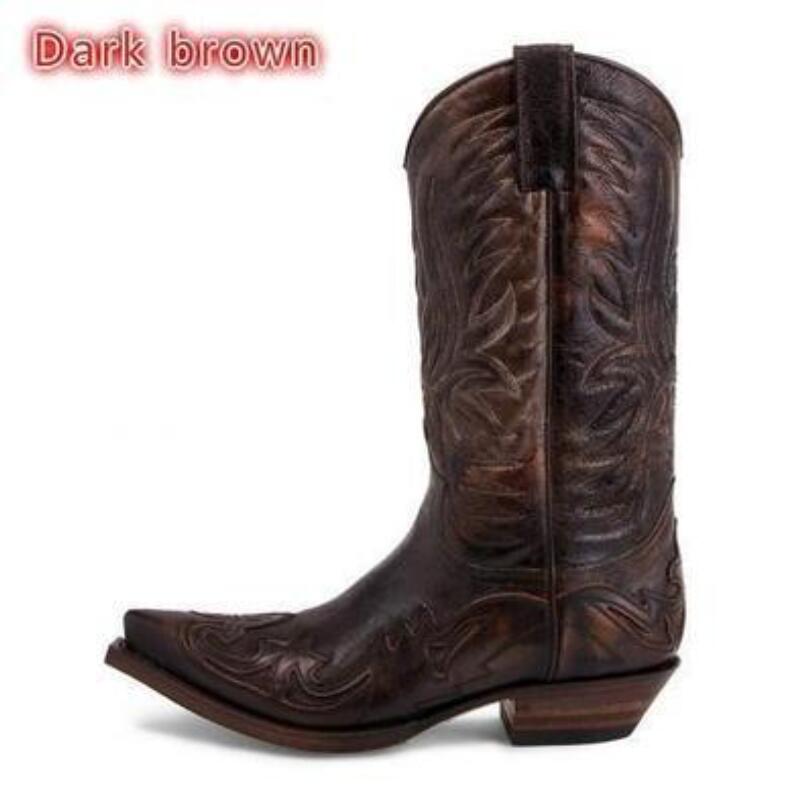 2027 Modische Neue Herren-Cowb – Men Shoes Size 46 Bewertung und Preis