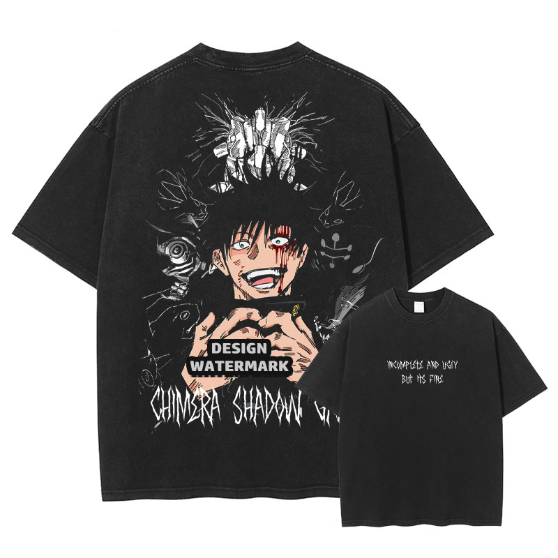Anime JJK Gojo Saturo T-Shirts – Men'S Shoes Xl Bewertung und Preis