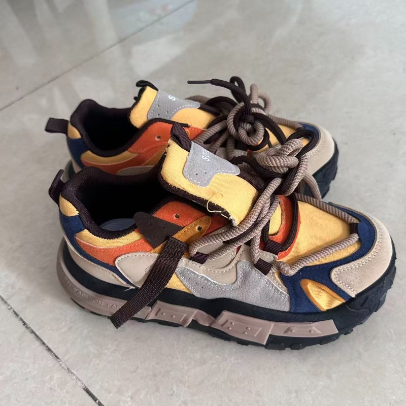 Sneaker für Männer Color Block – Men'S Shoes Water Resistant Bewertung und Preis