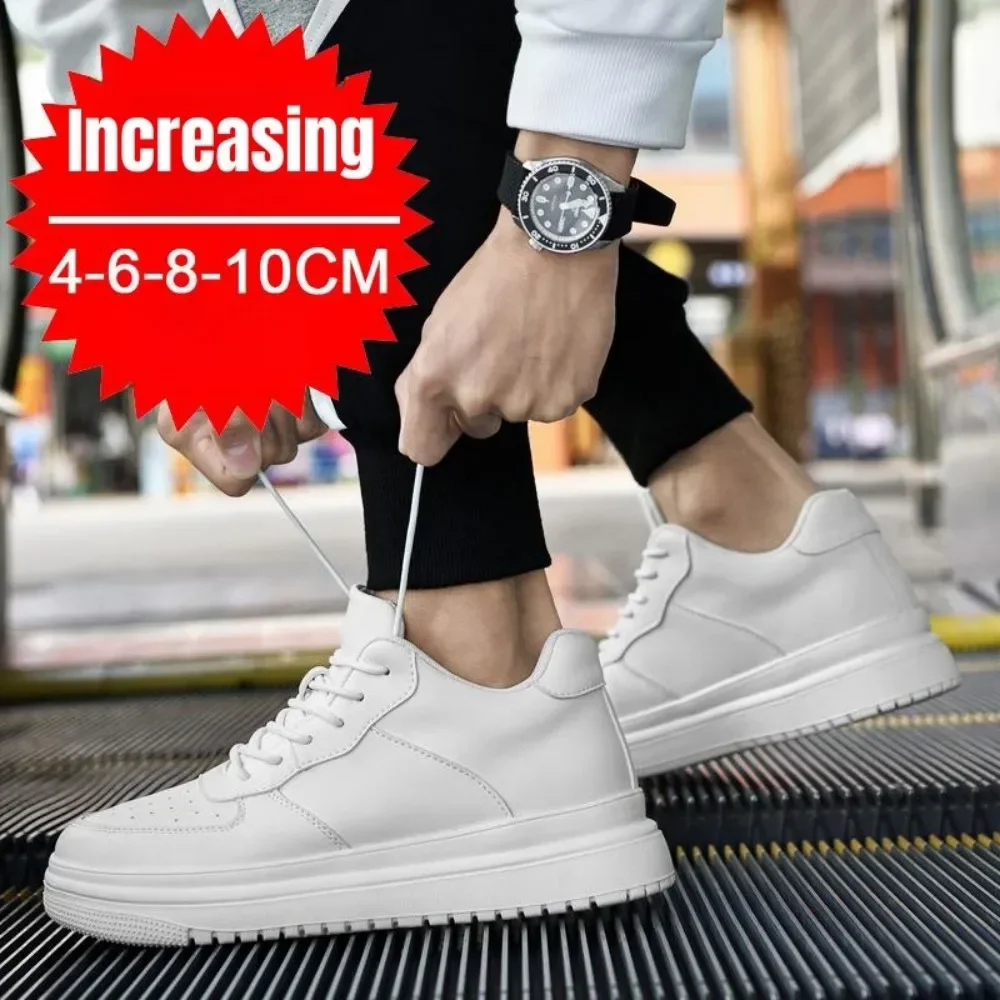Neue Winter-Höhenverlängerungs – Men Shoes Size 46 Bewertung und Preis