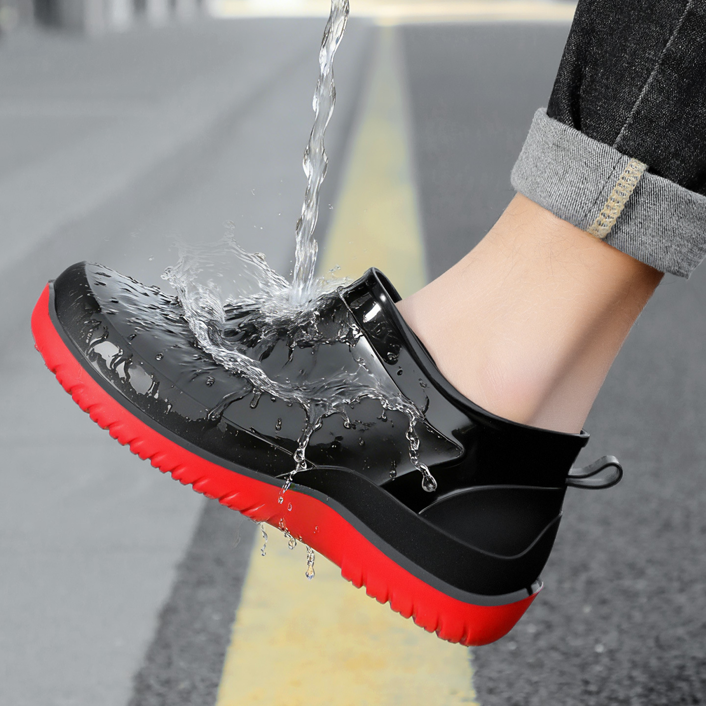 Regenstiefel, wasserdichte Her – Men'S Shoes Water Resistant Bewertung und Preis
